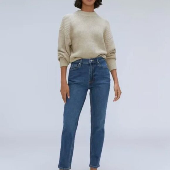 NWT Everlane Original Cheeky Jean Crop (26.5 inseam) - Picture 2 of 7